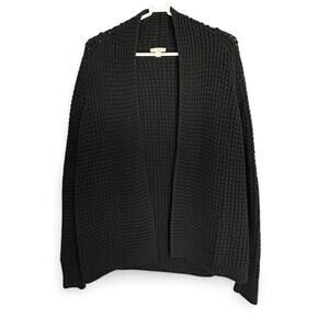 Used GAP Black Knit Cardigan Women’s XS/S Open Front Long Sleeve Sweater